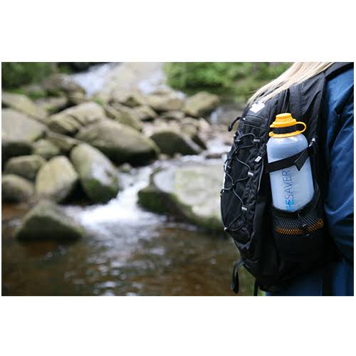 Icon Lifesaver 4000UF Water Filtration Bottle-Clear