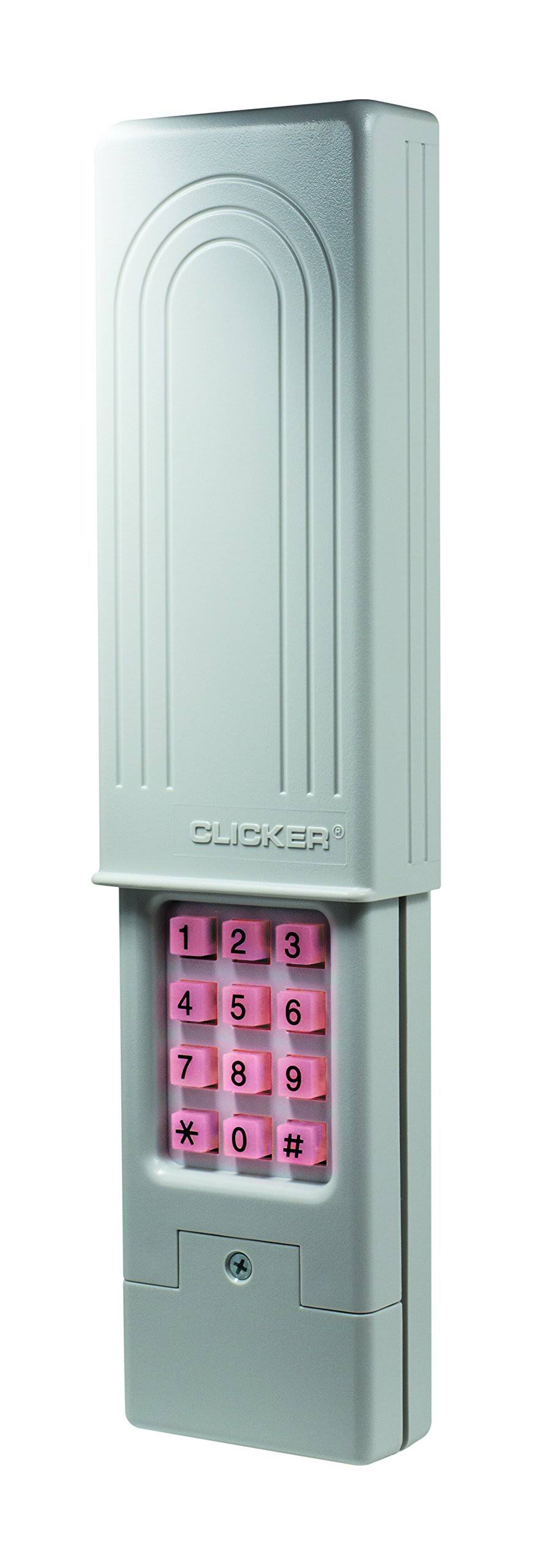 Chamberlain Klik2u-p2 Clicker Universal Garage Door Opener Keyless Entry Keypad