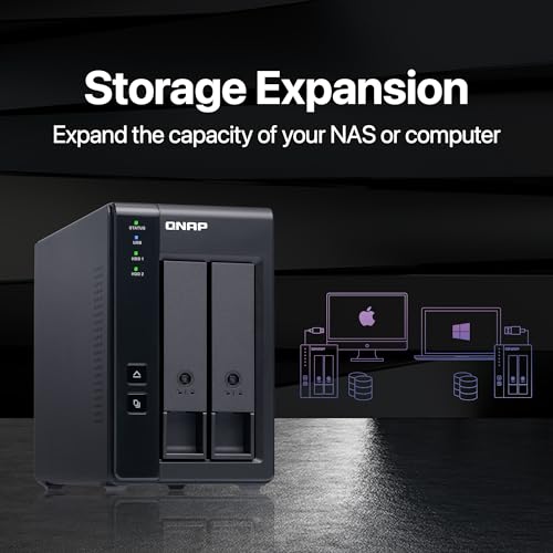 QNAP TR-004 4 Bay USB Type-C Direct Attached Storage (DAS) with hardware RAID (Diskless)