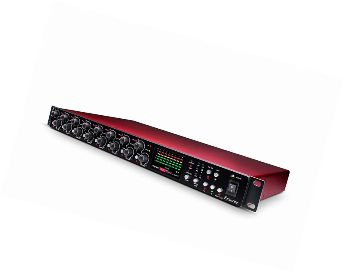 Focusrite Scarlett OctoPre Dynamic 8-Channel Mic Preamp