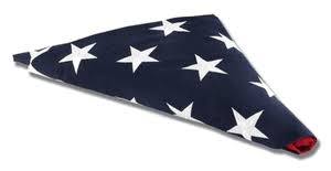 Flag Display Case for Large Flag, Coffin Flag Case
