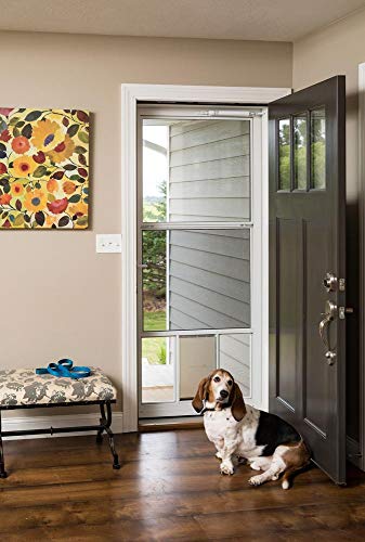 LARSON Petview Storm Door White 32-in x 81-in