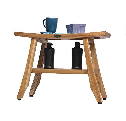 EcoDecors Satori Shower Bench Natural