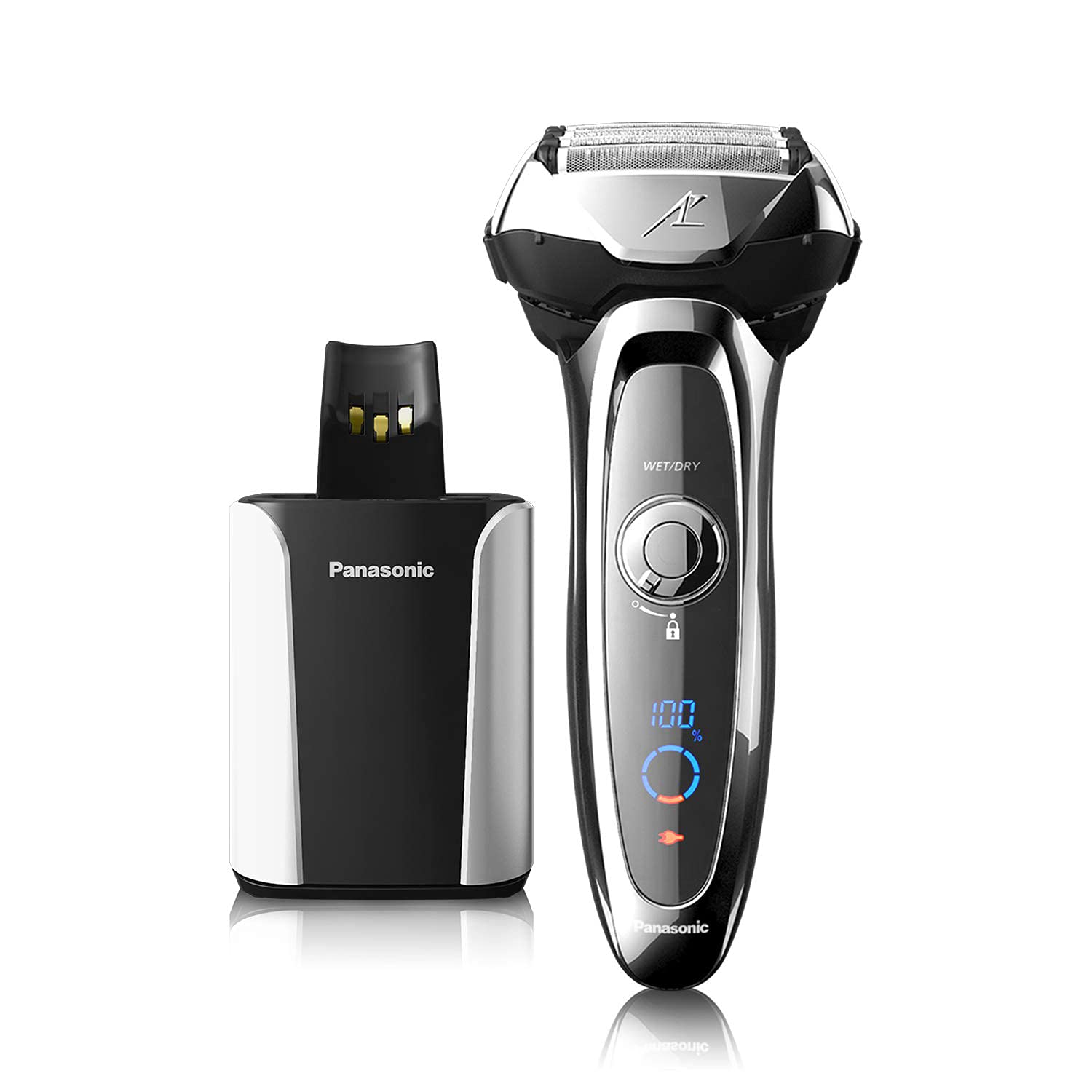 Panasonic Arc5 Electric Razor, Men's 5-Blade Cordless with Shave Sensor Technology and Wet/Dry Convenience, ES-LV65-S