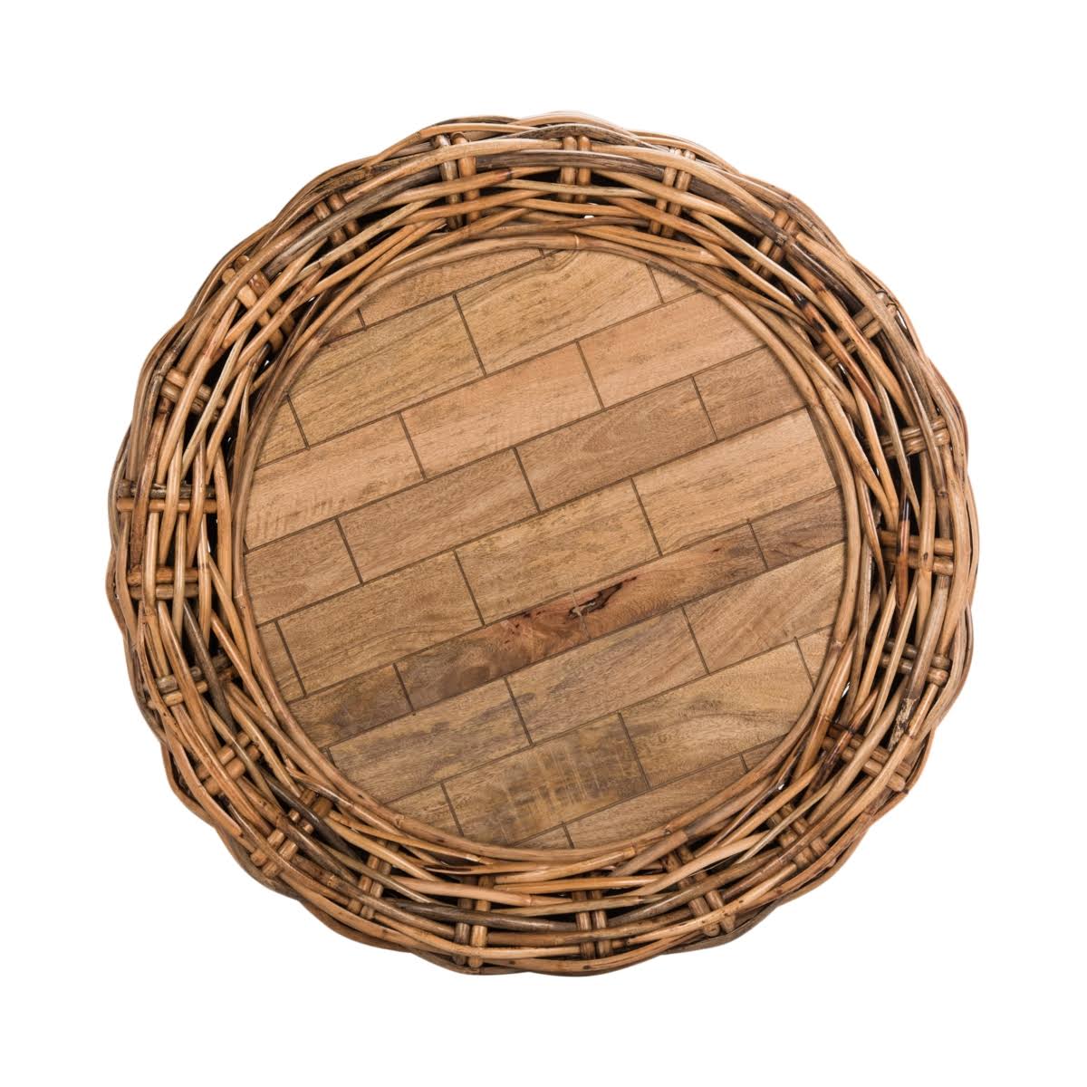 Safavieh Alley Wood Top Coffee Table - Grey