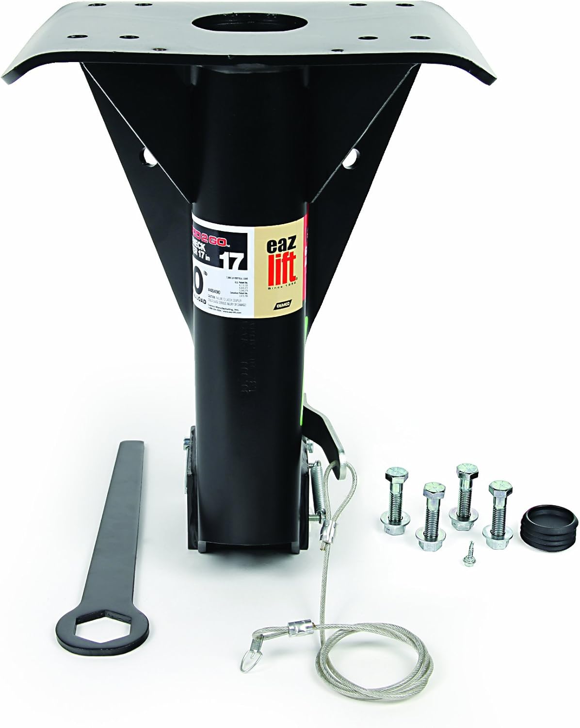 EAZ LIFT 17" Gooseneck Adapter, Includes All Installation Parts And Hardware (48490)
