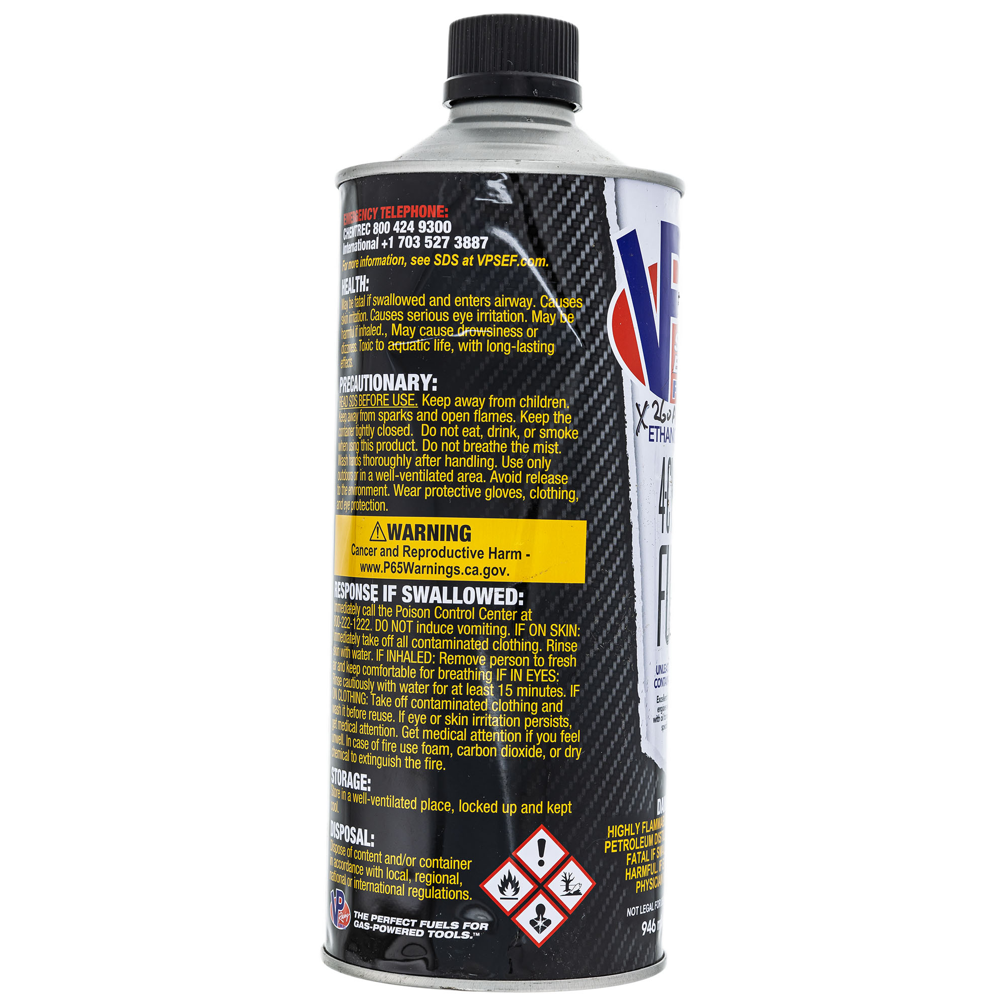 Oregon VP6208 VP 4-Cycle Fuel 1 Quart Unleaded Ethanol-Free Small Engine