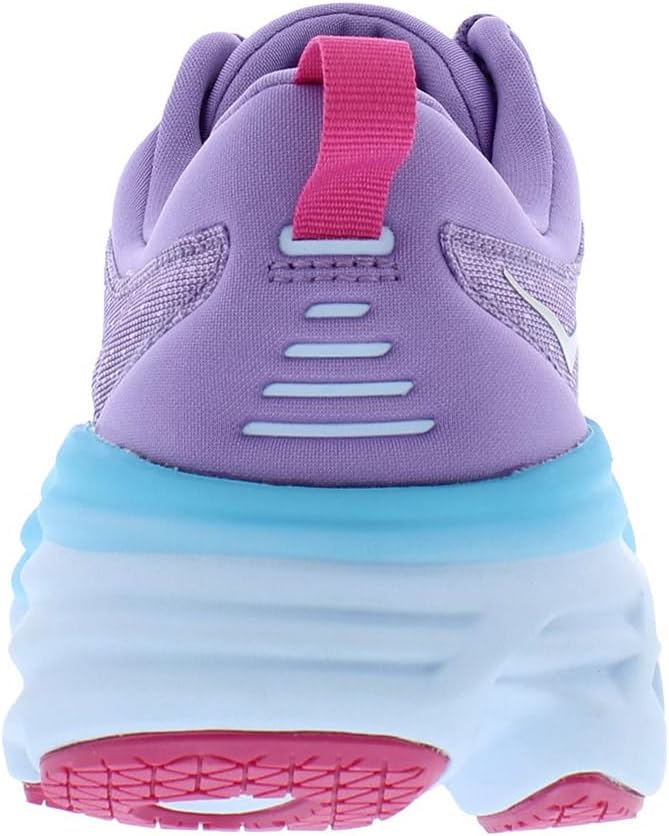 HOKA ONE ONE Bondi 8 Womens Shoes Size 6.5, Color: Chalk Violet/Pastel Lilac