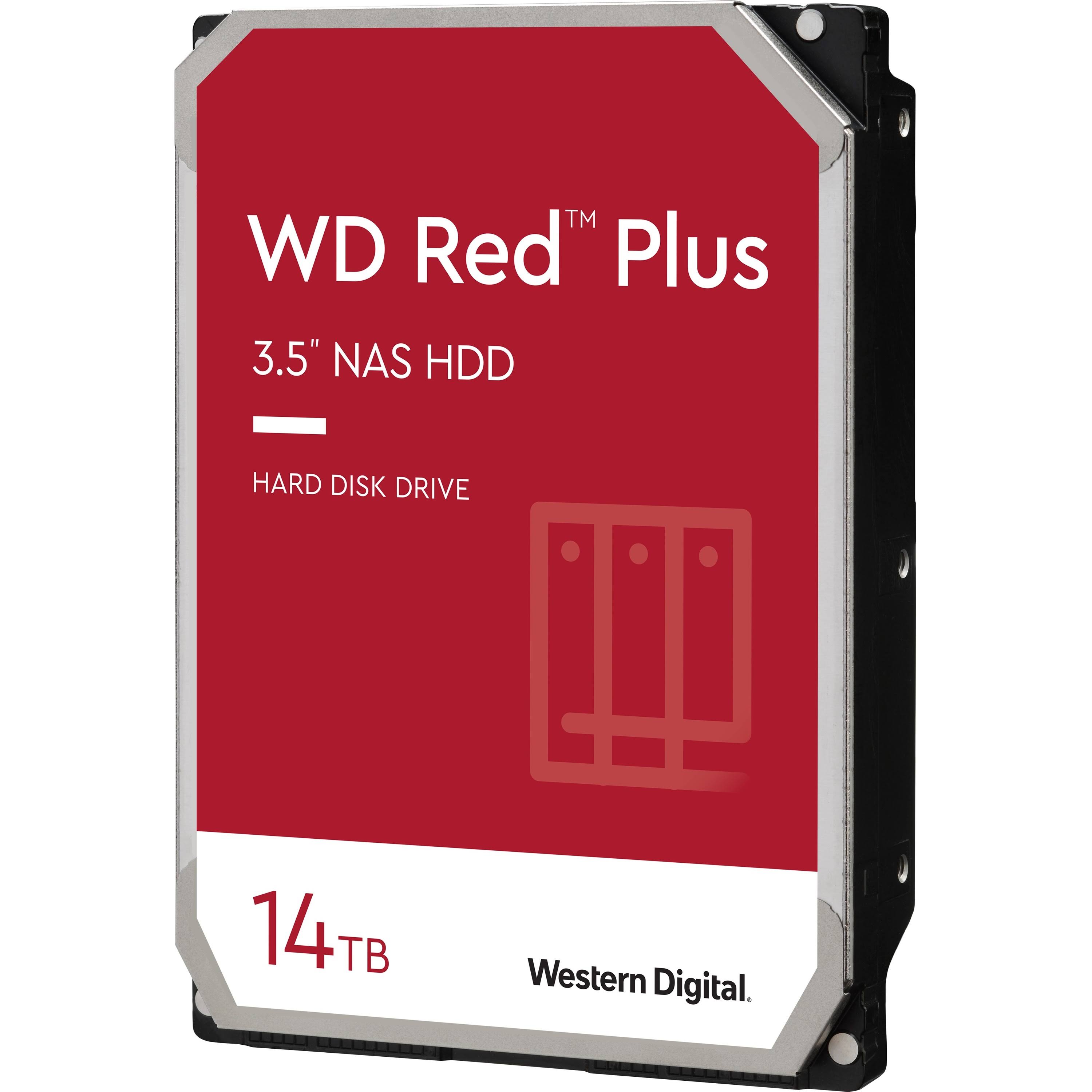 WD WD140EFGX Red Plus 14 TB Hard Drive - 3.5x22 Internal - SATA (SATA/600)