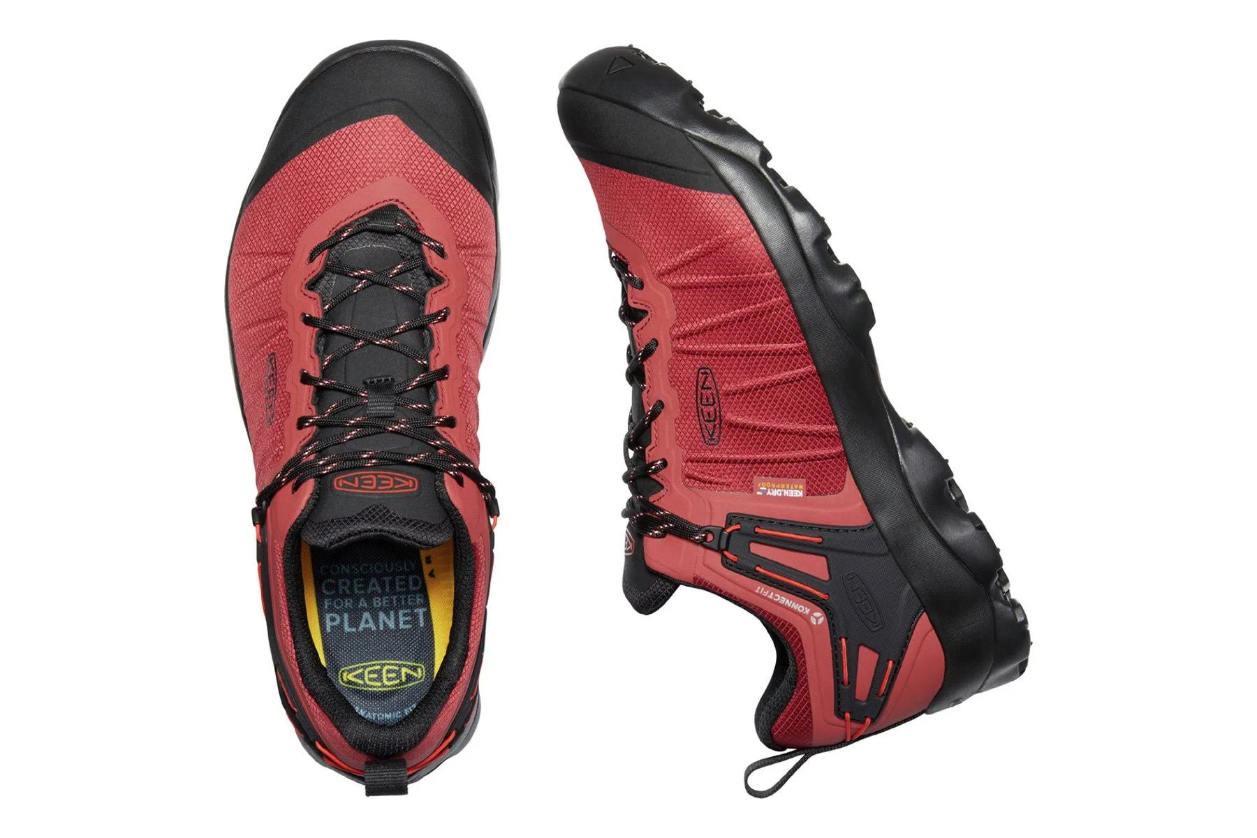 Keen Men&s Venture WP - Ketchup/Black - 10
