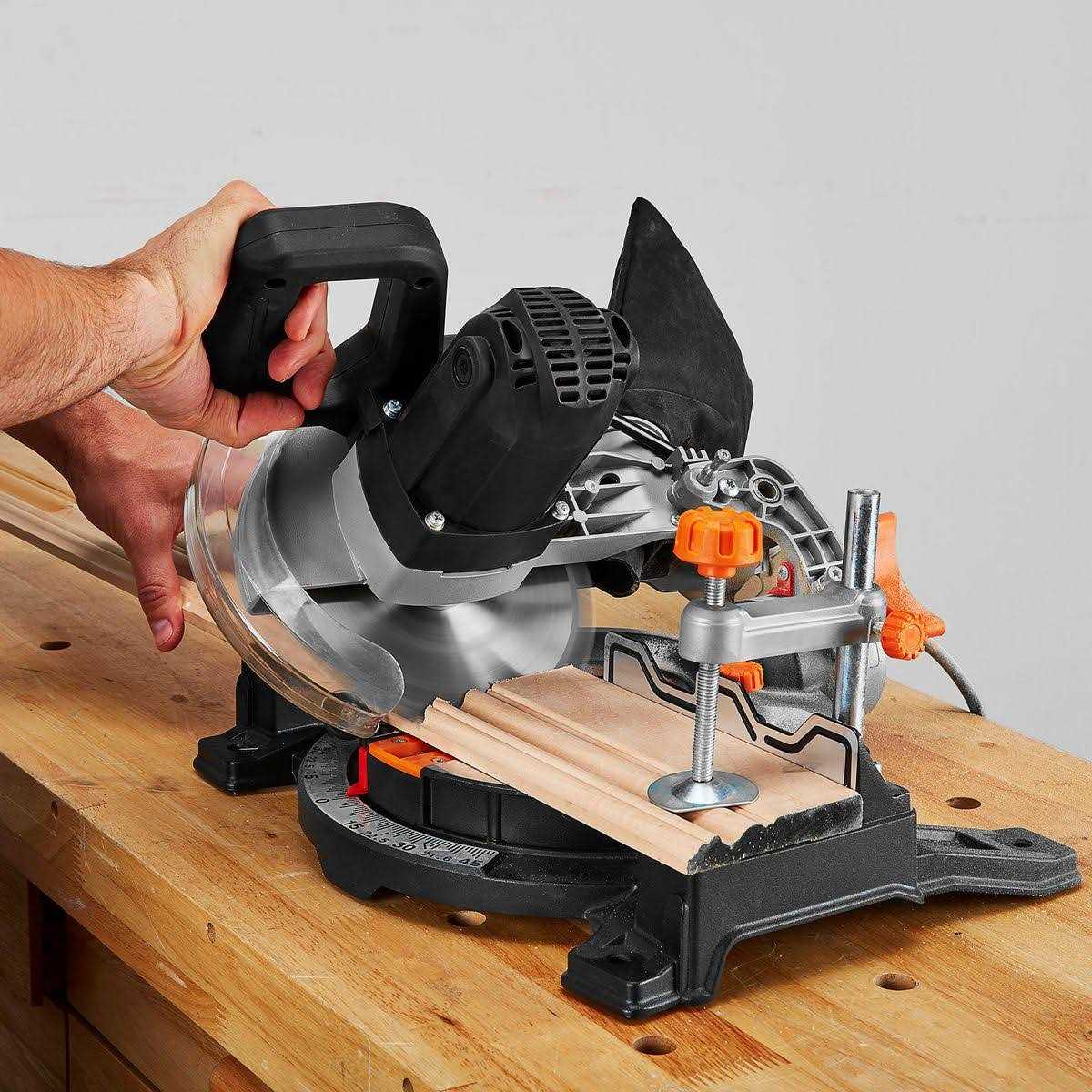 Warrior 7-1/4 in. Single Bevel Compound Miter Saw - Shop Hardware Tools Online Store