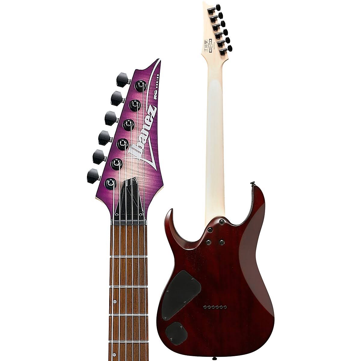Ibanez RGA42FM Standard Electric Guitar (Transparent Purple Burst Flat)