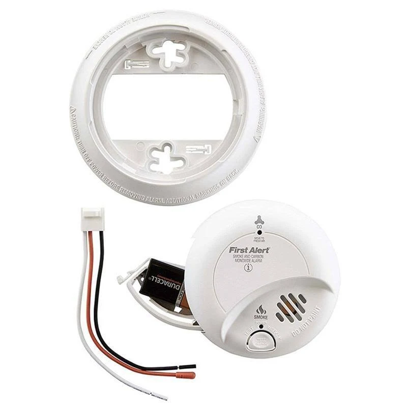 First Alert Brk SC9120B (10pack) Smoke u0026 Carbon Monoxide Detector w/ Batt Backup