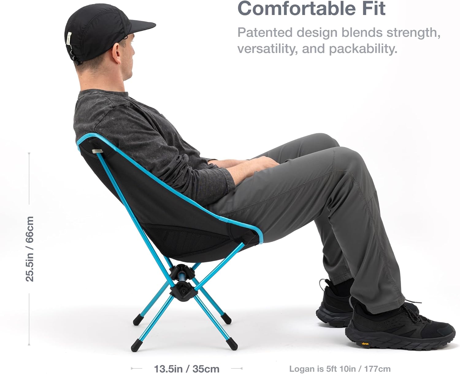 Helinox Chair One and Vibram Ball Feet Set