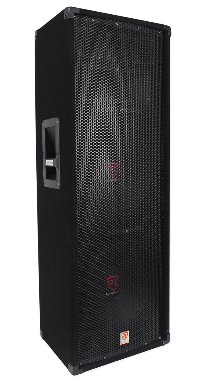 (2) Rockville RSG12.2 Dual 12” 2000 Watt 3Way 4-Ohm Passive DJ/Pro Audio Speaker