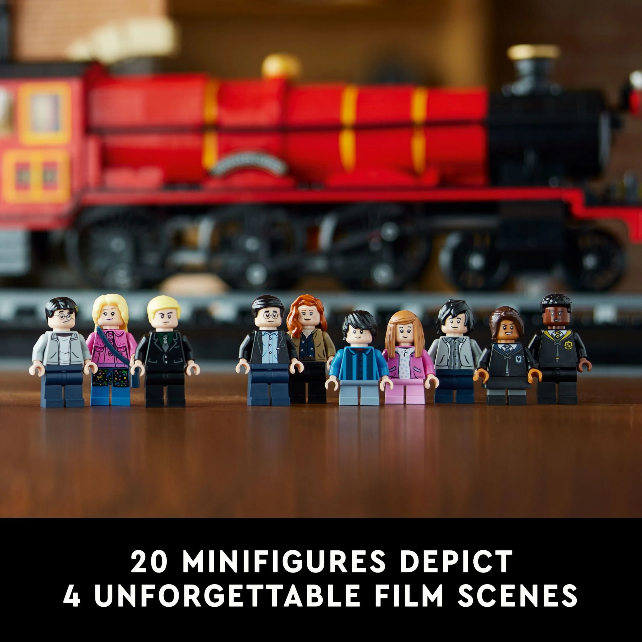 LEGO Harry Potter Hogwarts Express – Collectors' Edition 76405, Iconic Replica Model Steam Train from the Films, Collectible Memorabilia Set for Adults