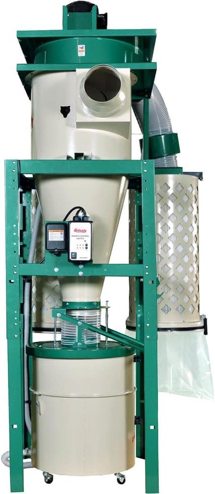 Grizzly Industrial G0601-5 HP 3-Phase Cyclone Dust Collector