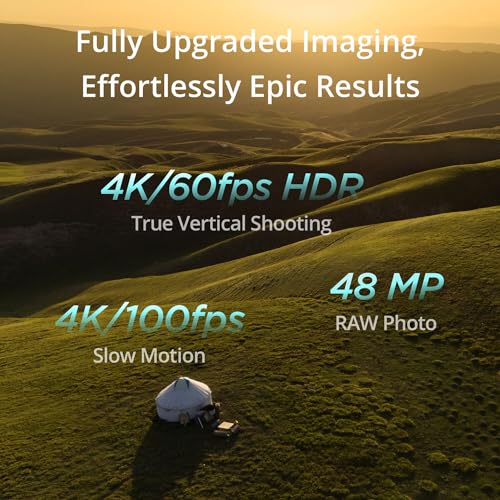 DJI Mini 4 Pro Drone Fly More Combo with RC 2 Controller (With Screen) Folding Drone with 4K Video, Under 249g, 34 Mins Flight Time, Vision Sensing 3 Batteries Bundle with 128GB Memory Card, CPS 2 Year Warranty + Pilot Kit