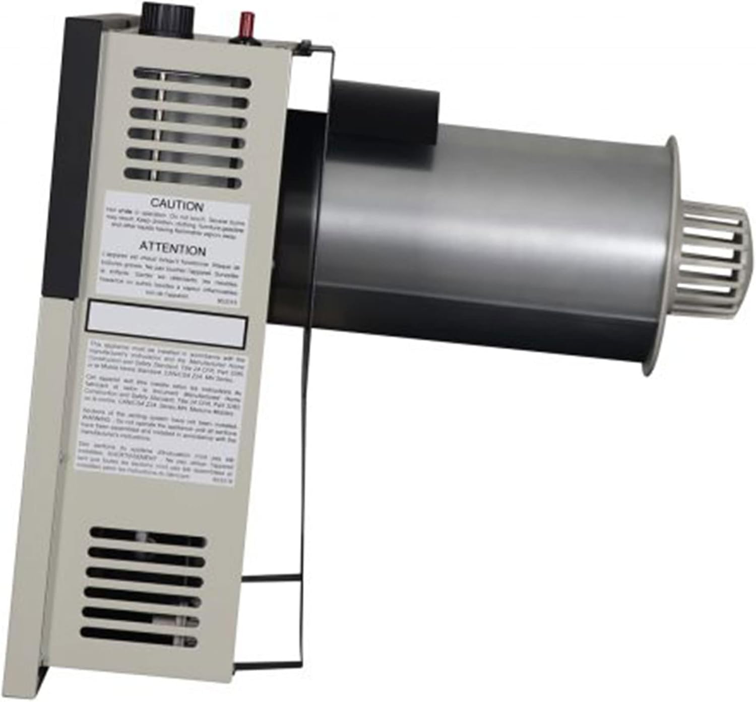 Ashley Hearth Products 17,000 BTU Direct Vent Liquid Propane Wall Mounted Heater with Piezo Lightning, Safety Pilot and Built in Regulator, Cream