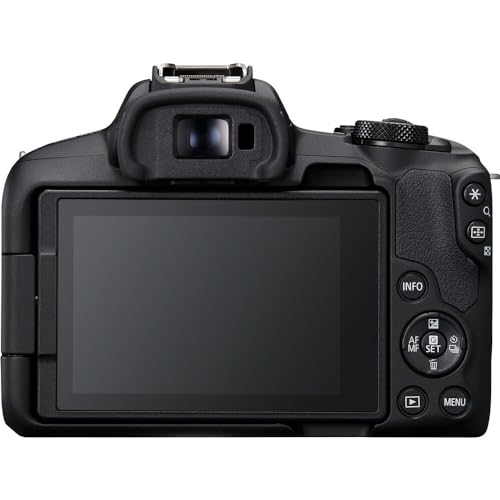 Canon EOS R50 Mirrorless Vlogging Camera (Black) w/RF-S18-45mm F4.5-6.3 is STM Lens (Renewed)
