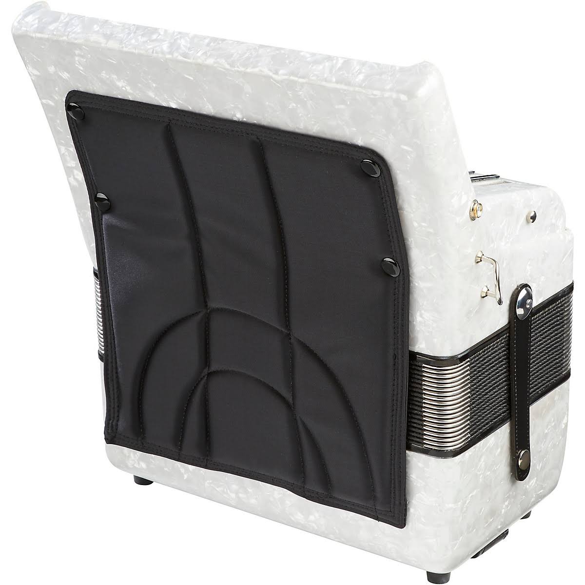SofiaMari Sm-2648, 26 Piano 48 Bass Accordion White Pearl