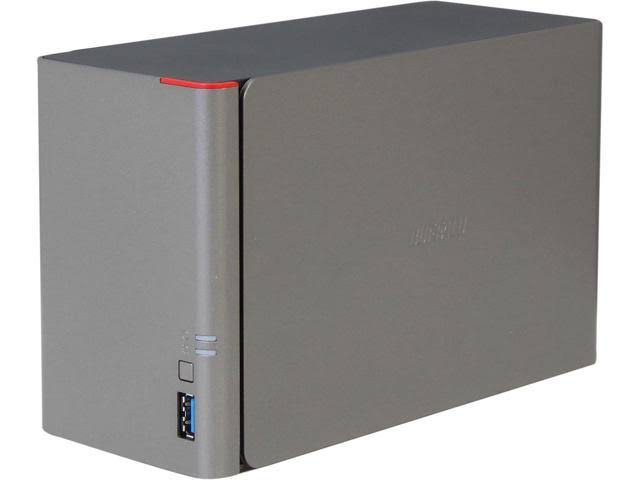 Buffalo LinkStation 421e 2-Bay Diskless NAS Server - SATA 3Gb/s LS421DE