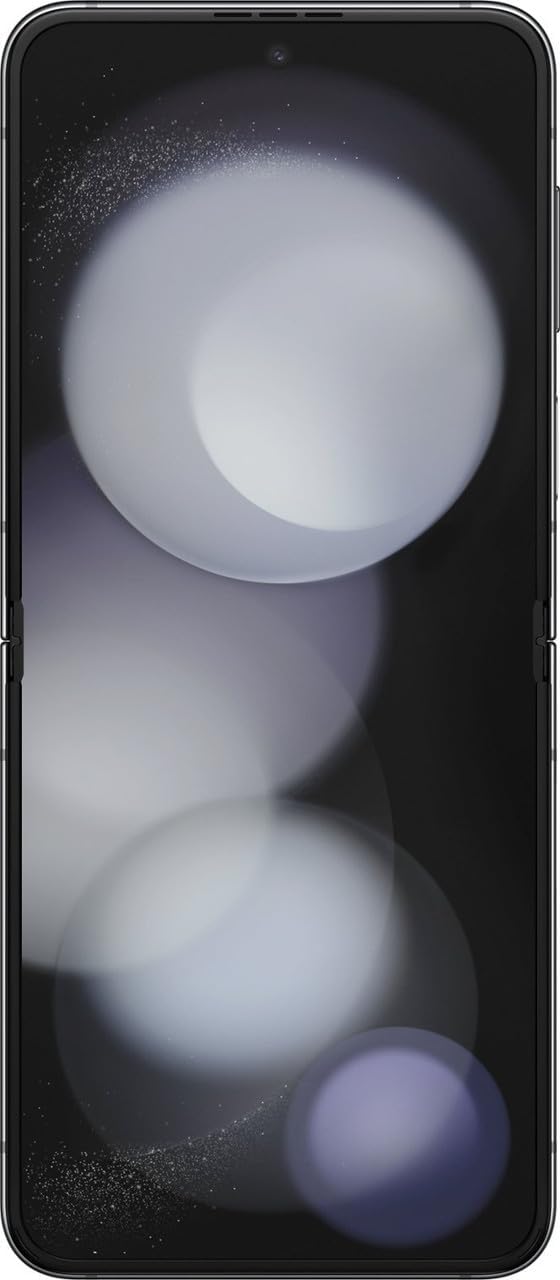 SAMSUNG Galaxy Z Flip 5 F7310 Foldable Design, 5G Single Sim 256GB 8GB RAM Factory Unlocked for Any Carrier, Global Smartphone Mobile Cell- Graphite