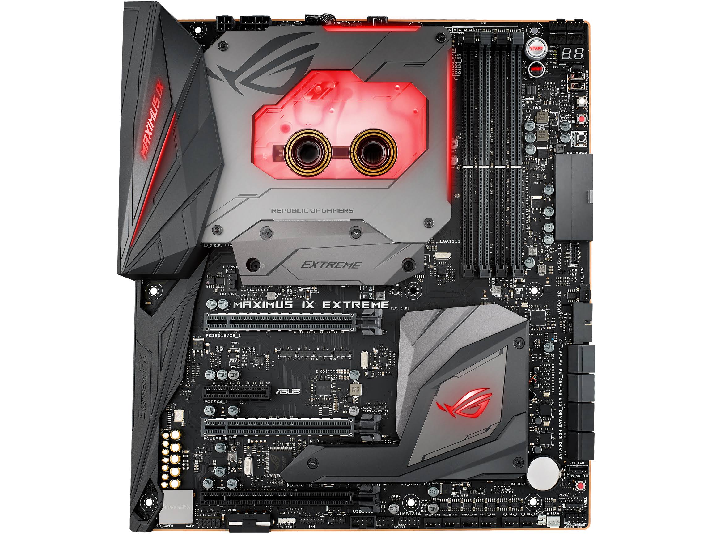 ASUS ROG Maximus IX Extreme with Intel Z270 Express Extended ATX Motherboard - LGA1151 Socket