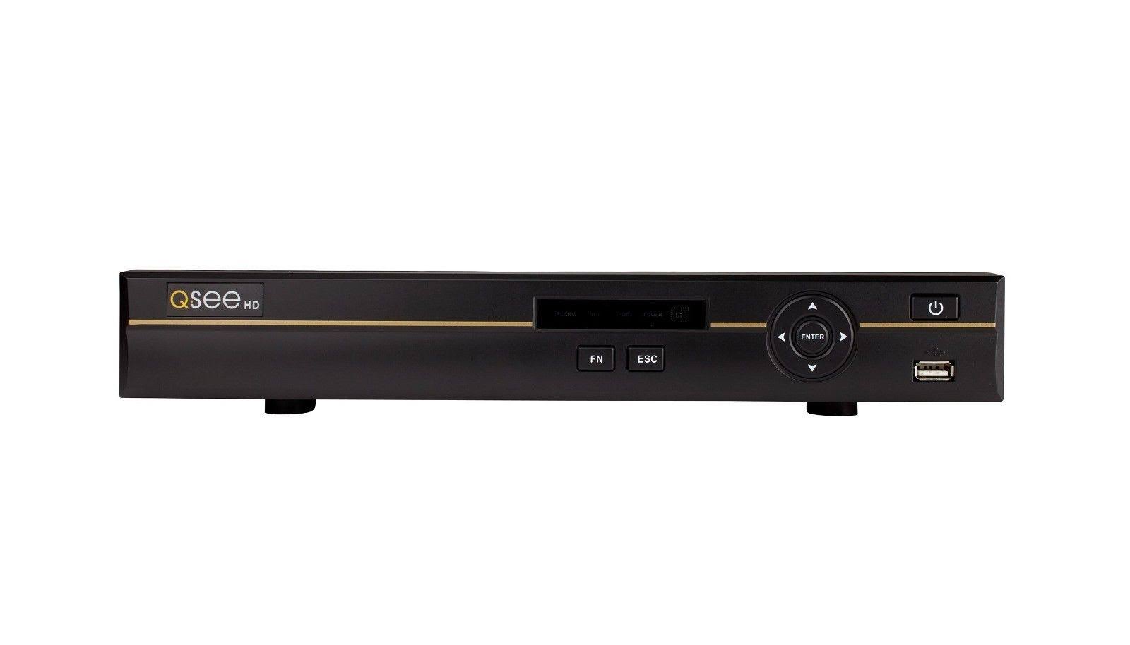 Q-see 16-Channel 2TB 4K Analog HD DVR with 8 Bullet Cameras Qc9916-8fl-2