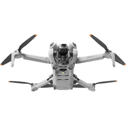DJI Mini 4 Pro Drone Fly More Combo with RC 2 Controller (With Screen) Folding Drone with 4K Video, Under 249g, 34 Mins Flight Time, Vision Sensing 3 Batteries Bundle with 128GB Memory Card, CPS 2 Year Warranty + Pilot Kit