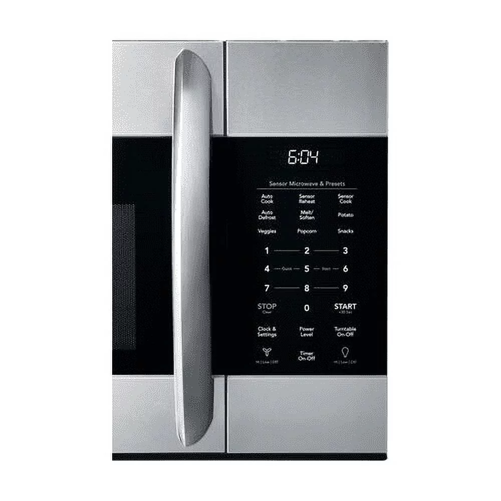 Frigidaire FGMV17WNVF 30 Inch Over the Range Microwave Oven with 1.7 cu ft Capacity with 1000 Cooking Watts in Stainless Steel