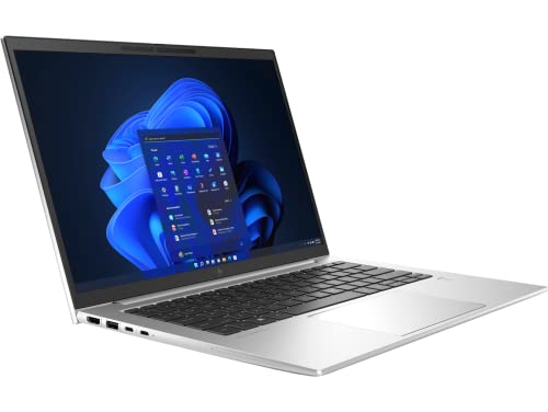 HP EliteBook 845 G9 2022 Premium Business Laptop 14" 1920x1200 IPS 6-Core AMD Ryzen 5 6600U 16GB DDR5 512GB SSD AMD Radeon Graphics Wi-Fi 6E Backlit Keyboard Windows 11 Pro w/ONT 32GB USB