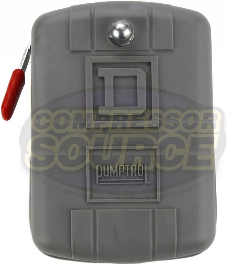 Square D Pumptrol Pressure switch for compressed air compressor 9013FHG12J52M1X 95-125 psi With Unloader & On/Off Lever (Paks) Pack of 2