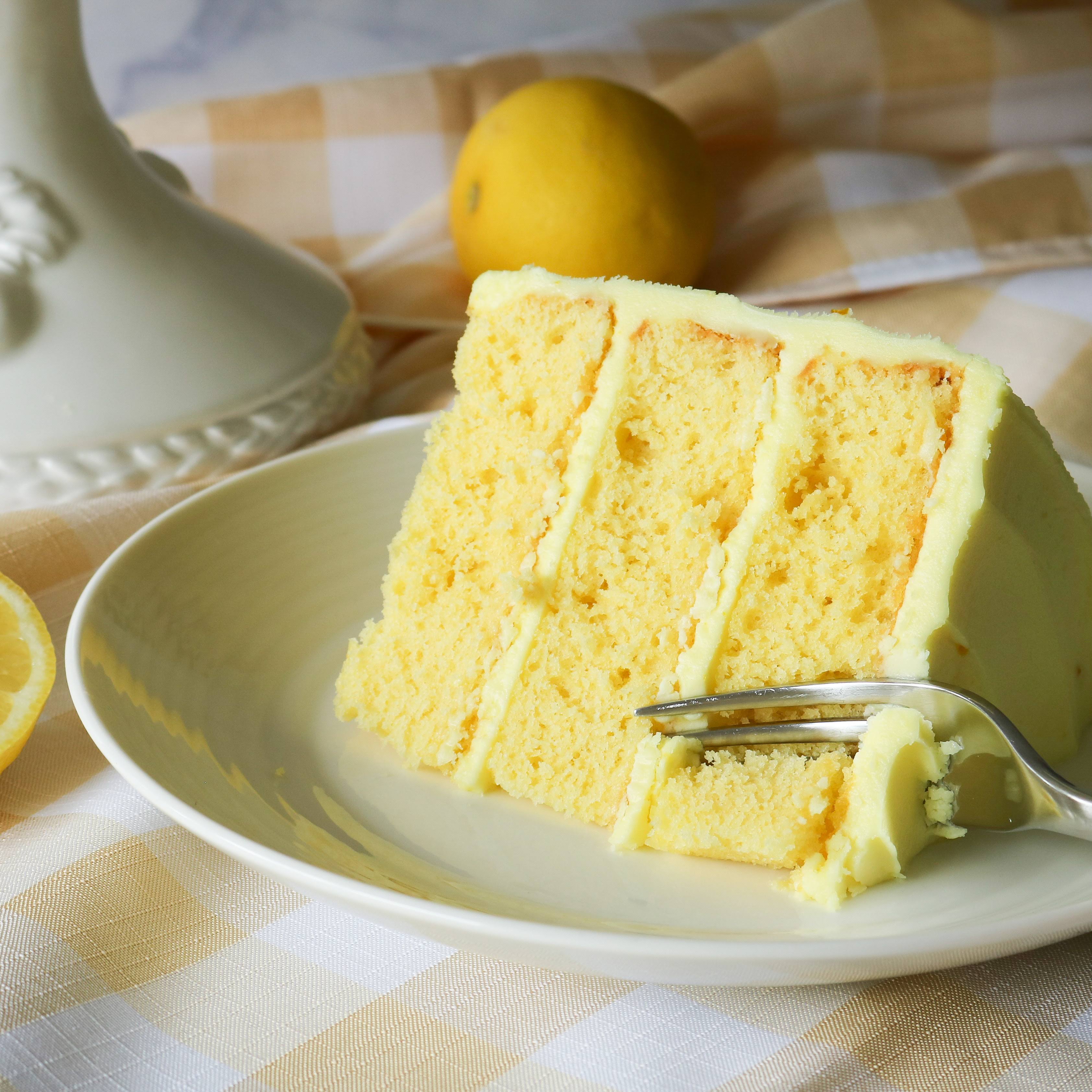 Savannah&s Candy Kitchen Lemon Layer Cake