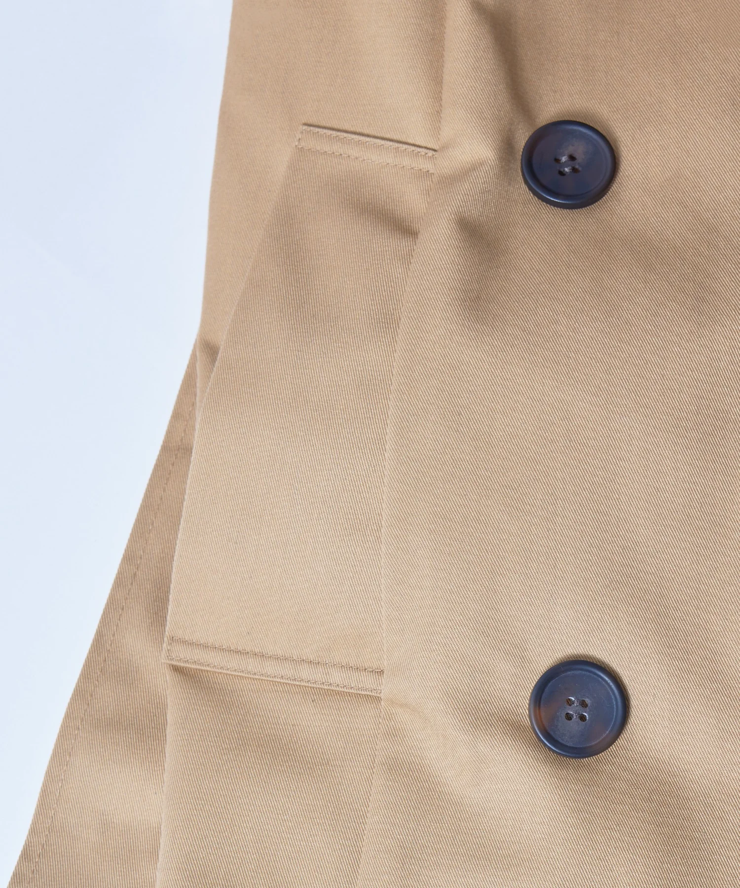 【SETUP7】Outer Trench Coat Double-Breasted Oversized Trench Big Silhouette Long Length Pocket Long Sleeve Spring Coat