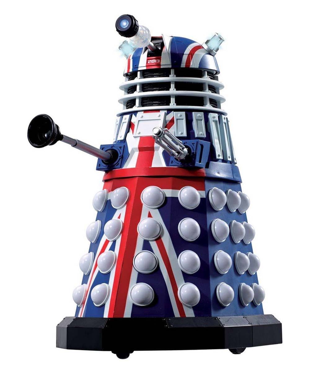 Doctor Who 50th Anniversary British Icon Dalek w/Sound u0026 Lights