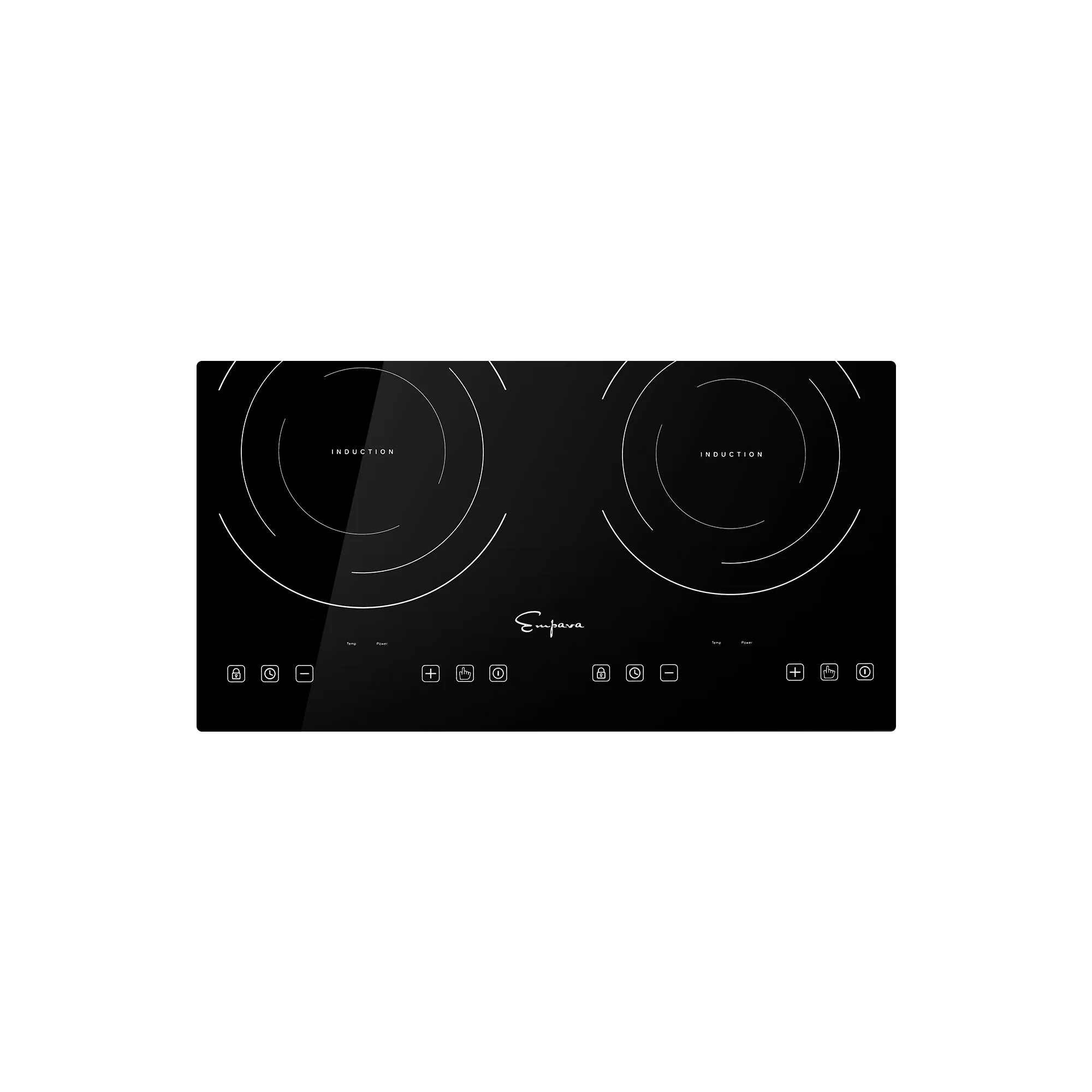 Empava 12 In. Induction Cooktop with 2 burners IDC12B2