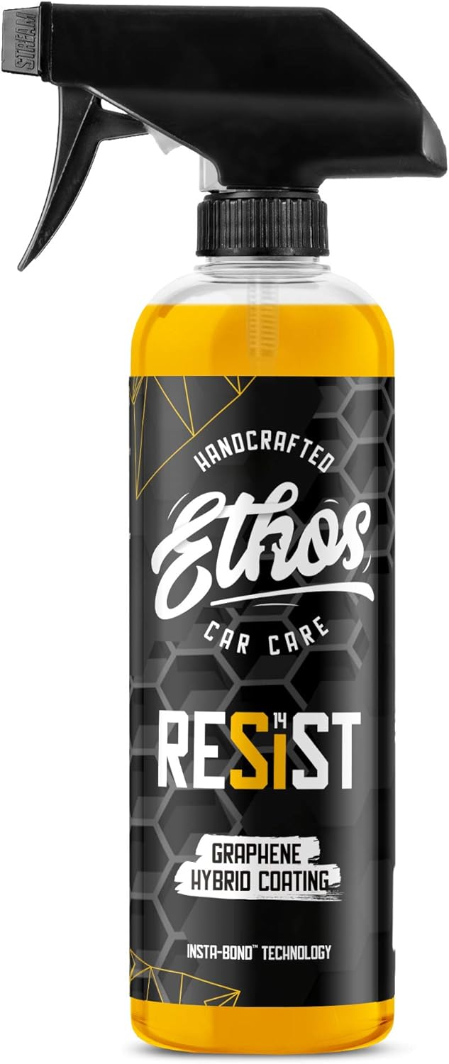 Ethos Resist - UV Ceramic Coating for Cars - Reduces Water Spotting - Enhances Coatings - Graphene Ceramic Coating Protection for Car, Boat, RV, Truck