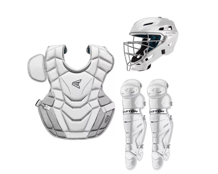 Easton | GAMETIME 2.0 Baseball Catcher's Equipment | Box Set | NOCSAE Approved | Youth/Intermediate/Adult | Multiple Colors