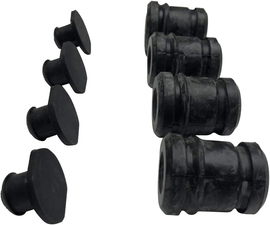 Chainsaw Annular Buffer Kit �C AV Buffer Mount and Plug Cap (PACK of 4+4) Compatible With Stihl MS170 MS180 MS210 MS270 MS280 Replaces OEM 1123-791-2800 1123-791-7300 11237912800 Ref Roary 11581