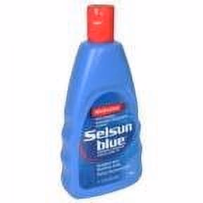 Selsun Blue Maximum Strength Medicated Anti-Dandruff Shampoo with Menthol for Itchy, Dry Scalp 11oz