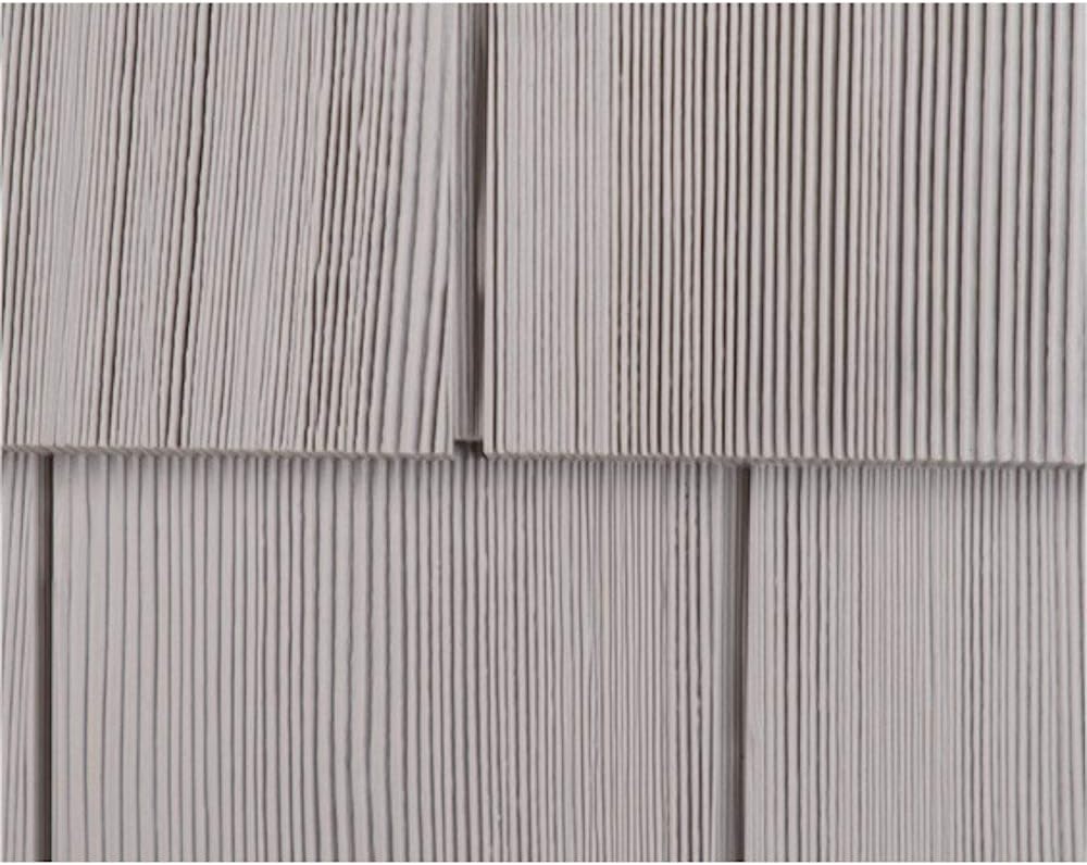 Polaris Homeside Select Double 7in. Cedar Shake Vinyl Siding (1/2 Square) Slate