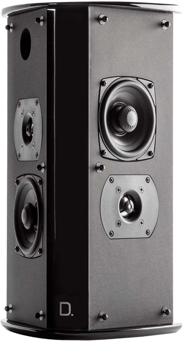 Definitive Technology SR-9080 15” Bipolar Surround Speaker | High Performance | Premium Sound Quality | Wall or Table Placement Options | Single, Black