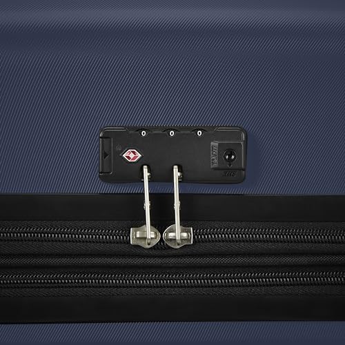 Samsonite Evolve SE Hardside Expandable Luggage with Double Spinner Wheels, Bass Black, Carry-on