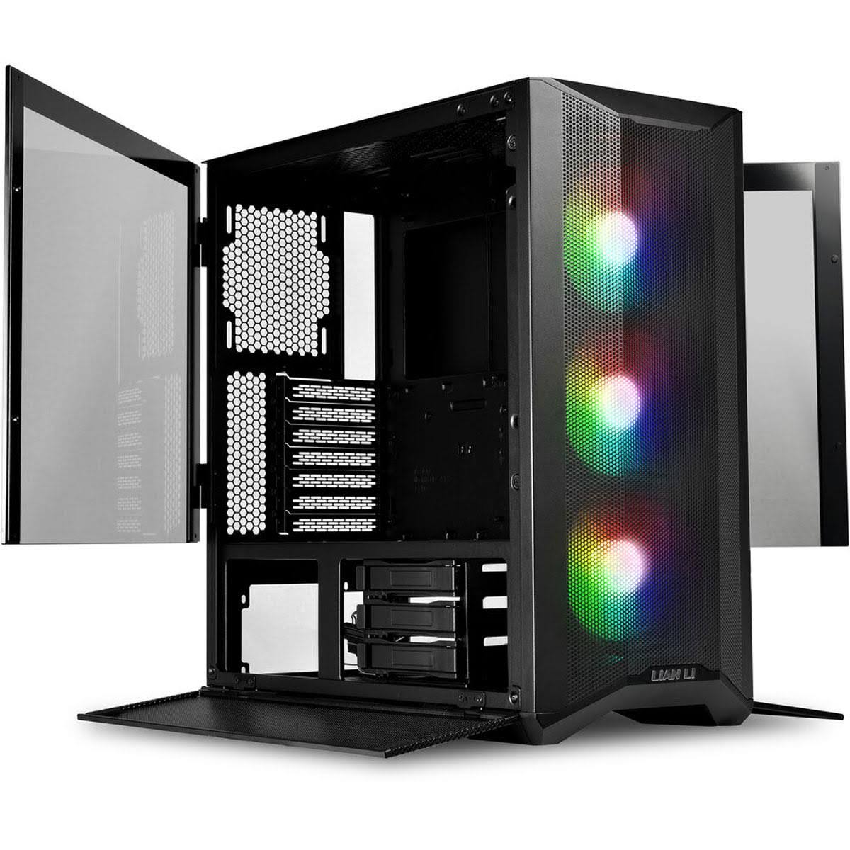 Lian-Li LANCOOL II Mesh RGB Tempered Glass ATX Case, Black