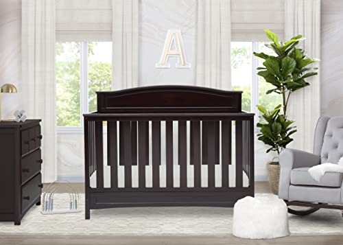 Delta Children Emery 4-in-1 Convertible Baby Crib - Greenguard Gold Certified, White