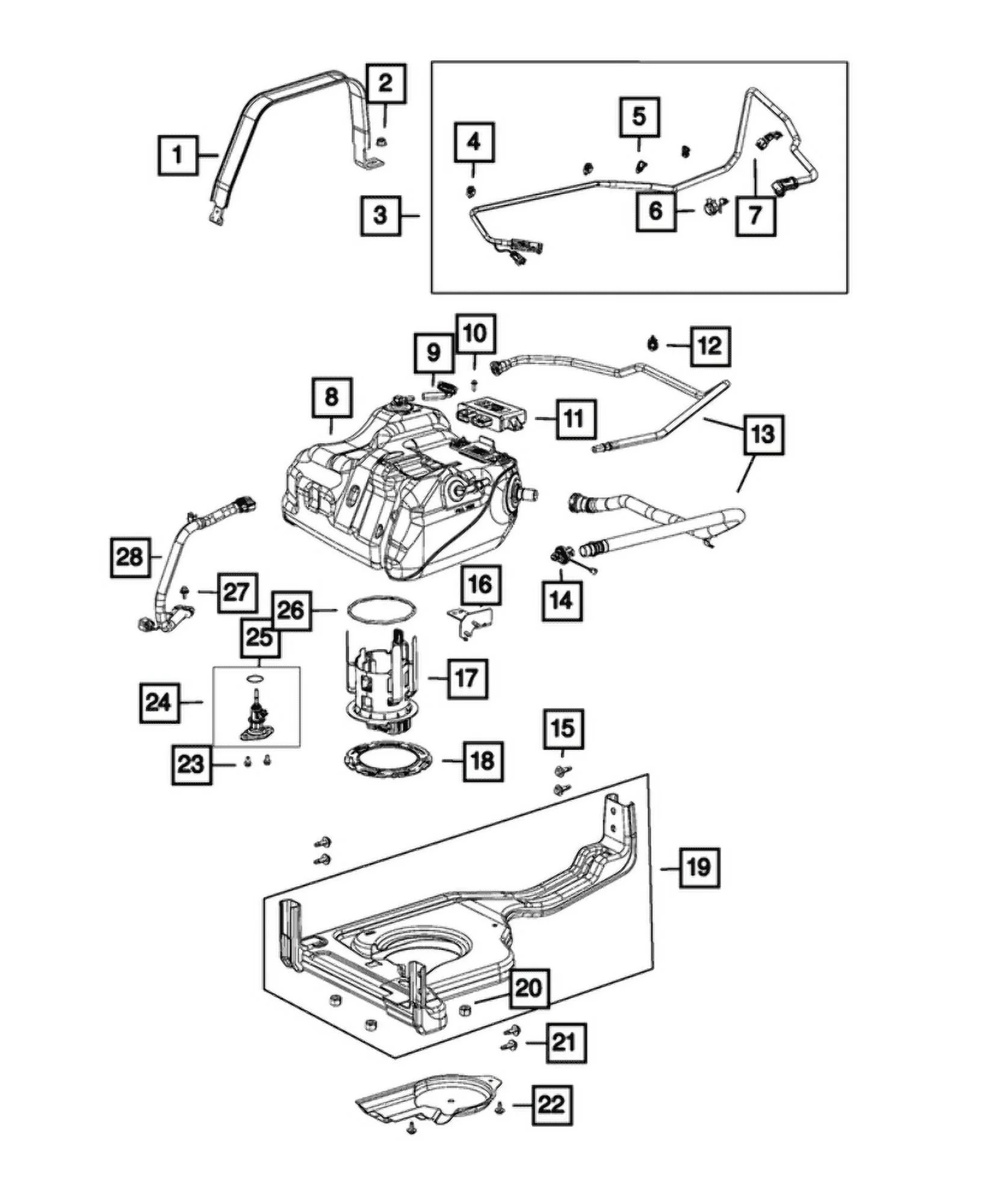 New Genuine Mopar Injector Diesel Exhaust Fluid OE 4627241AF