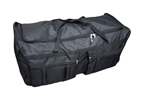 42-inch Rolling Duffle Bag with Wheels, Luggage Bag, Hockey Bag, XL Duffle Bag With Rollers, Heavy Duty Oversized Storage Bag