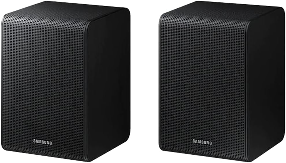 Samsung HW-Q60C 3.1ch Soundbar and Subwoofer with Dolby Atmos Bundle SWA-9200S Wireless Surround Speakers