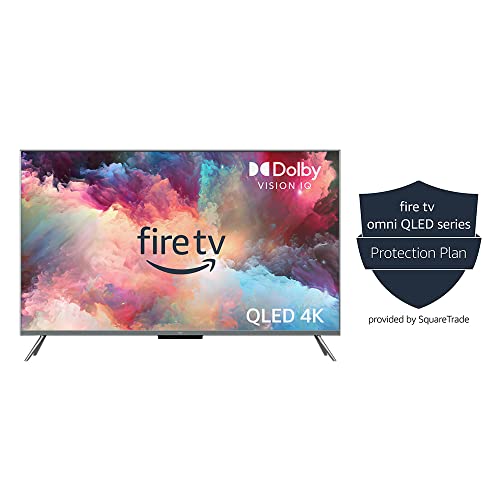 Amazon Fire TV 75" Omni QLED Series 4K UHD smart TV, Dolby Vision IQ, Fire TV Ambient Experience, local dimming, hands-free with Alexa